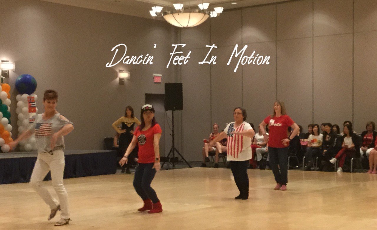 Dancin Feet in Motion logo